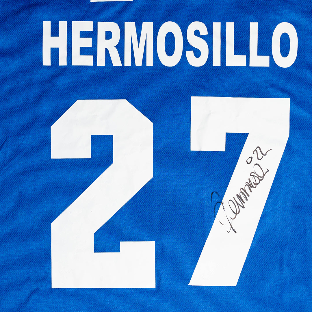 Jersey Firmado Carlos Hermosillo- Cruz Azul